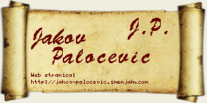 Jakov Paločević vizit kartica